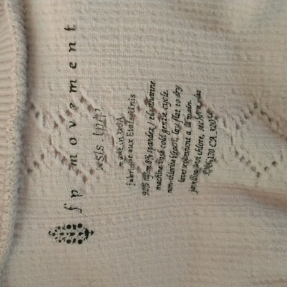 Free People Movement Good Karma Zip-Up Layering Top- Size XS/S - Picture 6 of 6